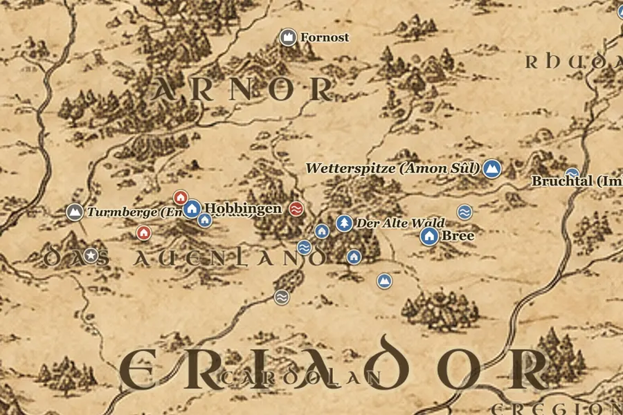 Das Auenland und Eriador