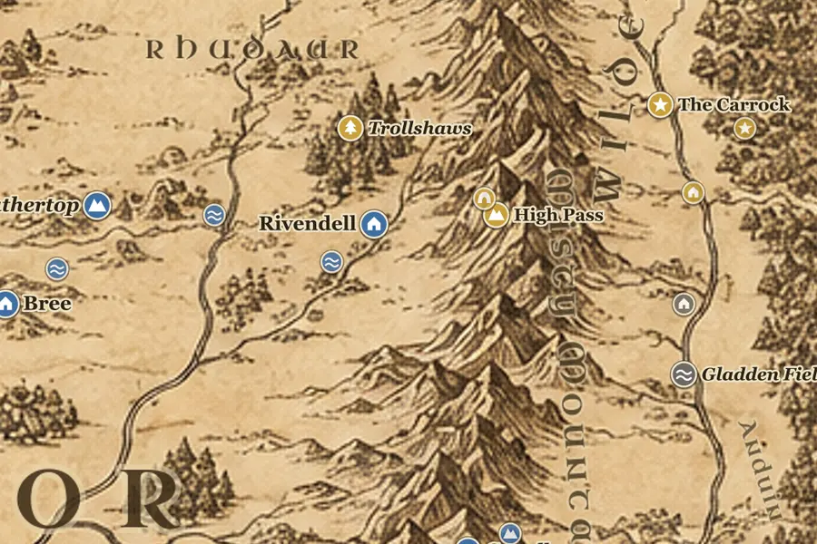 Over the Misty Mountains