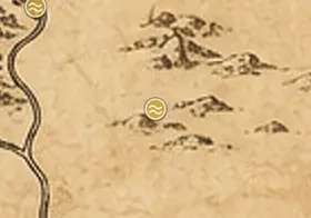 River Running on the map of Middle-earth