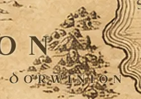 Dorwinion on the map of Middle-earth