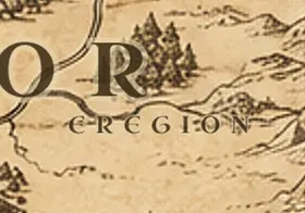 Eregion on the map of Middle-earth