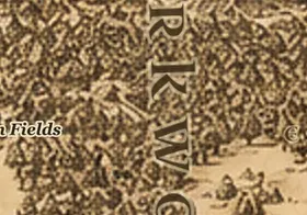 Mirkwood on the map of Middle-earth