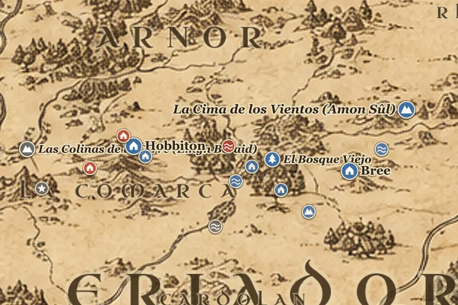De Hobbiton a Rivendel