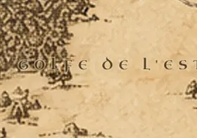 L'Échancrure de l'Est sur la carte de la Terre du Milieu