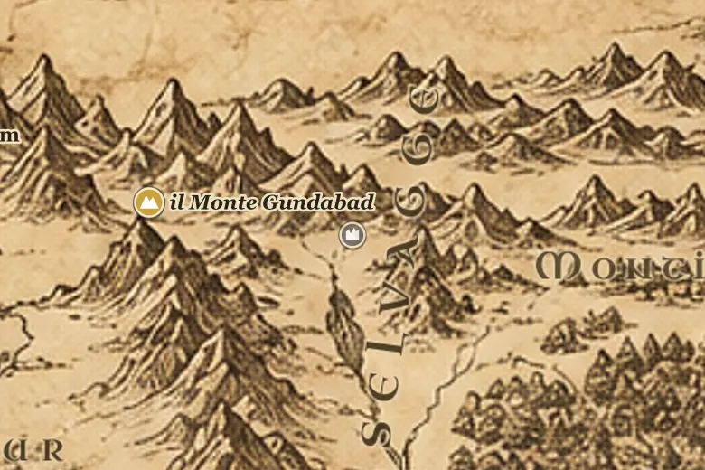 Framsburg sulla mappa della Terra di Mezzo