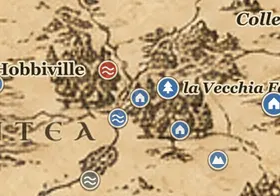 Cricca sulla mappa della Terra di Mezzo
