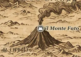 il Monte Fato sulla mappa della Terra di Mezzo