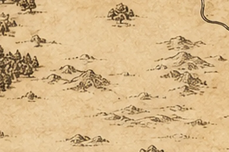중간계 지도 속 로바니온