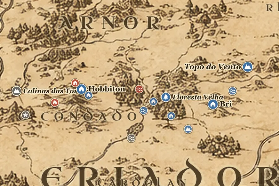 De Hobbiton a Valfenda