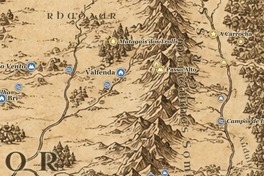 Sobre as Montanhas Sombrias