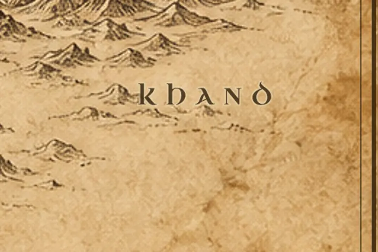 Khand no mapa da Terra-média