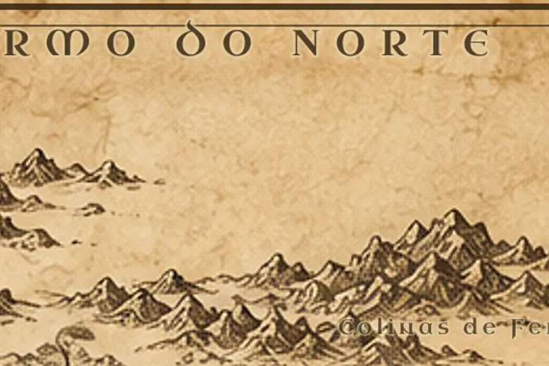 Ermo do Norte no mapa da Terra-média