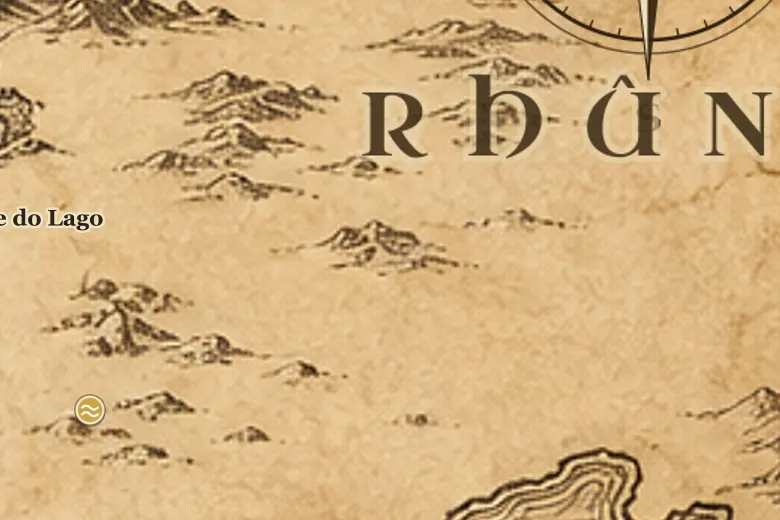 Rhûn no mapa da Terra-média