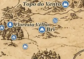 Bri no mapa da Terra-média