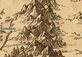 Montanhas Azuis no mapa da Terra-média