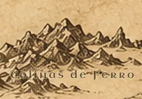 Colinas de Ferro no mapa da Terra-média