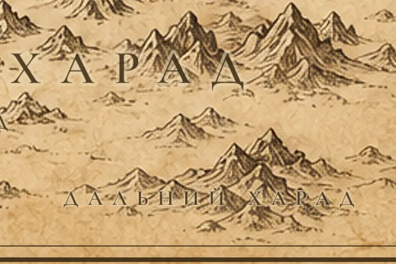 Дальний Харад на карте Средиземья