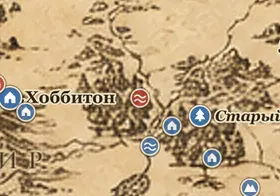 Брендивинский мост на карте Средиземья